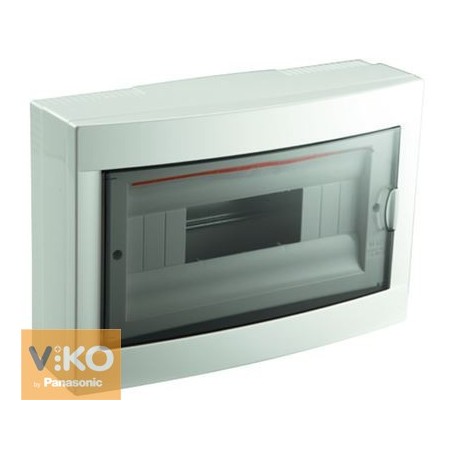 レコードBOX 12サイズ カスタム ウオールナッツ仕様 [12箱セット販売] Бокс зовнішній 12-ти модульний Viko Lotus 90912112 - VIKO